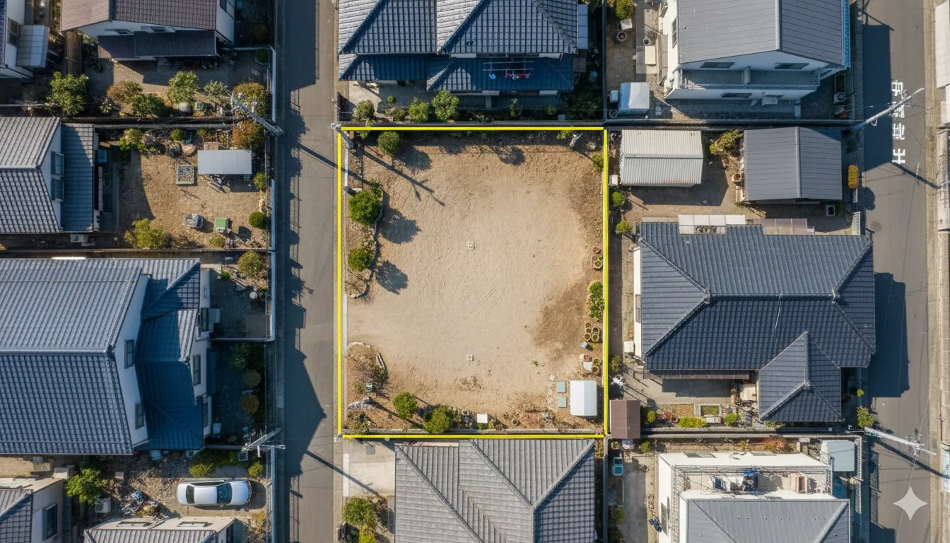 旗竿地は売れない？売却価格の相場と高く売る3つの方法